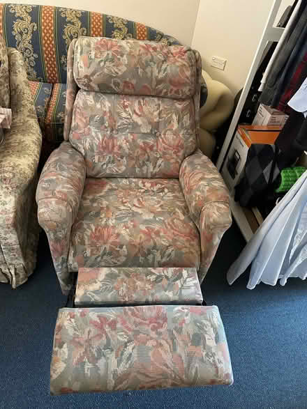 Photo of free Recliner chair (Near shops) #2