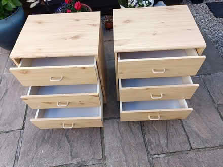 Photo of free 2 X Bedside Cabinets 3 draw (BS24 7EB) #2