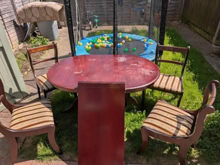 Photo of free Table with chairs (RG2) #1