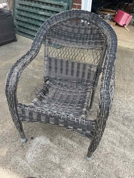 Photo of free wicker chair (Mallard Creek) #1