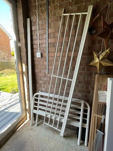 Photo of free Metal frame single bed (Stone Cross BN23) #1