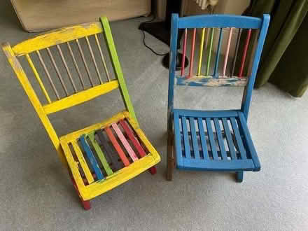 Photo of free Two children's chairs for upcycling (Henley-on-Thames RG9) #1
