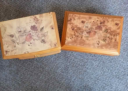 Photo of free 2 wooden jewellery boxes (Hoylake) #2