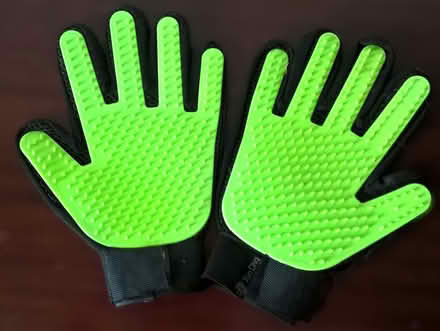 Photo of free New cat/dog grooming gloves (Hoddesdon EN11) #1