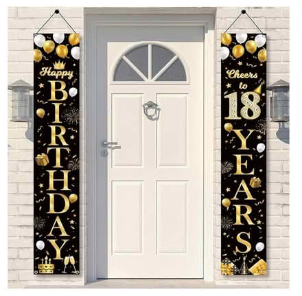 Photo of free 18th Birthday Banners (Benllech LL74) #3