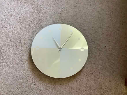 Photo of free Mirrored clock (Moorfields) #1