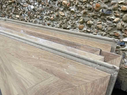 Photo of free laminate wood-effect flooring (and new underlay) (St Leonards TN38) #2