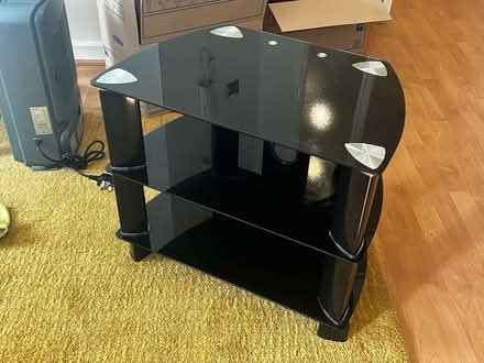 Photo of free Black TV stand (Sandyford NE2) #1