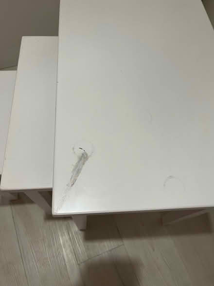 Photo of free White nest of tables (Redhill. RH1) #3