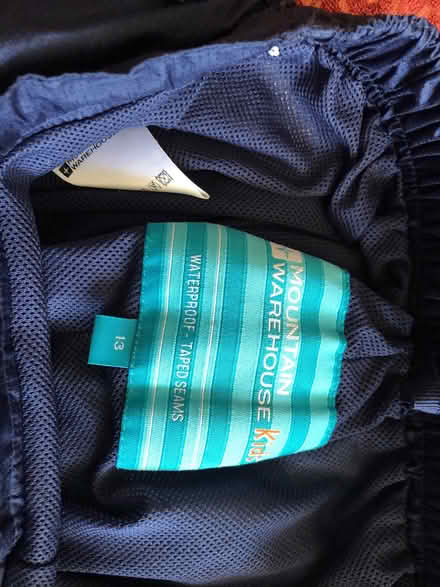 Photo of free Children’s waterproof walking over trousers age 13 (Bear Flat) #2