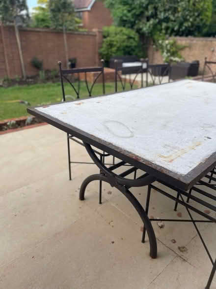 Photo of free Garden table and 8 chairs (Much Hadham SG10) #2