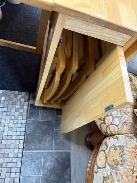 Photo of free Gateleg/dropleaf dining table (Campbell Wharf Marina) #3