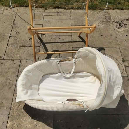 Photo of free Moses basket and Stand (Knighton LE2) #3