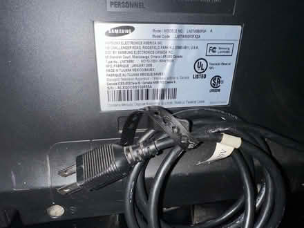 Photo of free 38” Samsung (Placerville- east of Diamond S) #3