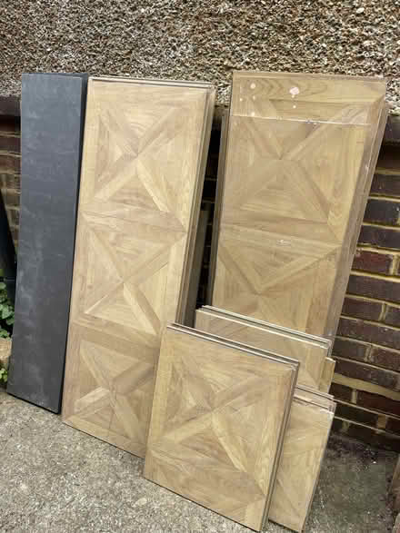 Photo of free laminate wood-effect flooring (and new underlay) (St Leonards TN38) #1