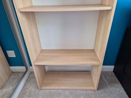 Photo of free Bookcase oak veneer 59x170x25 (Woosehill RG41) #2
