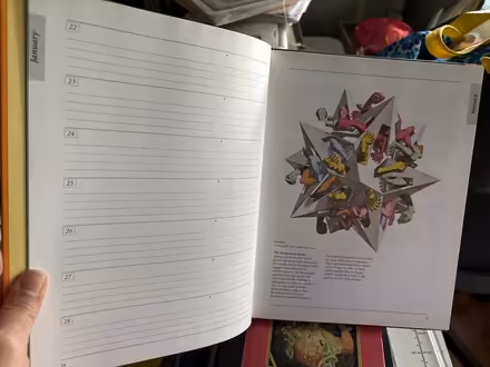 Photo of free M. C. Escher Daybook and Joutrnal (Ossining) #2