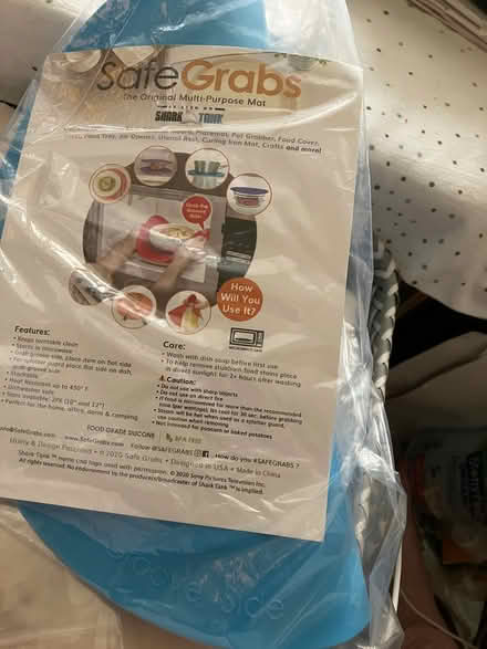 Photo of free Large "Safe Grabs" Microwave Guard (Chelsea) #2