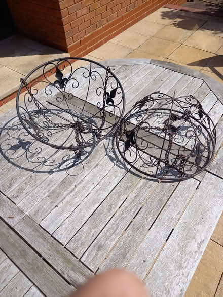 Photo of free Hanging baskets and wall baskets etc (Bransford WR6) #1