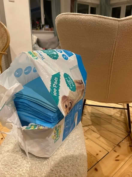 Photo of free Clear Paws puppy pads (approx 70) (Warwick (Nelson Lane) CV34) #1