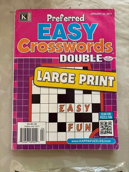 Photo of free Easy crossword magazines (Ossining) #2
