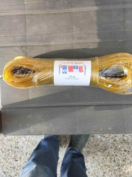 Photo of free Brand New Cloth Rope wash Line (Waterlooville PO7) #1