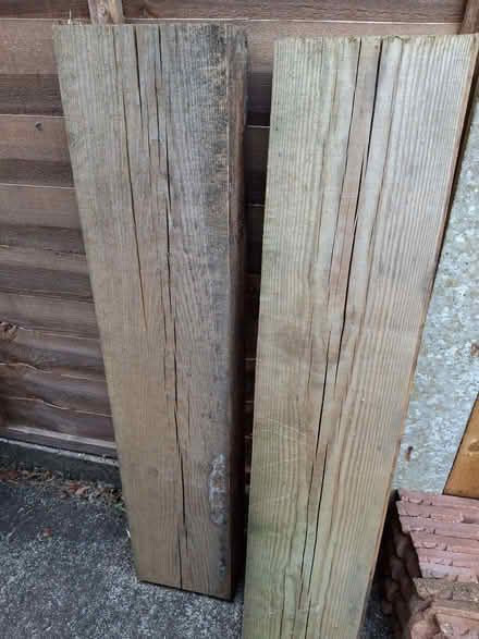 Photo of free Offcuts of railway sleeper (Lightwater GU18) #1