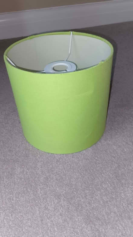 Photo of free Lime green lampshade (Emmbrook RG41) #1