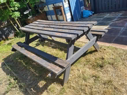 Photo of free Large picnic table (Orton Centre) #1