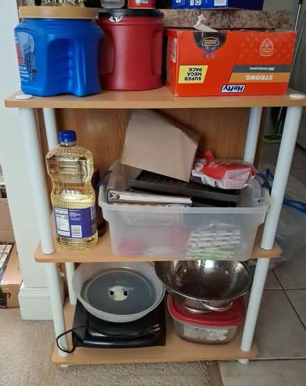 Photo of free There shelve storage table (Elden St @ Laurel Way) #1