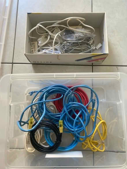 Photo of free Lots of cables for electronics and a phone (St Mark's GL51) #3