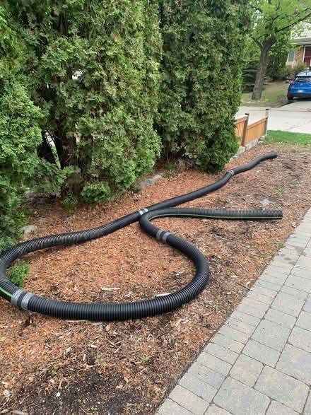 Photo of free 35ft corrugated piping (Lindenwoods) #1