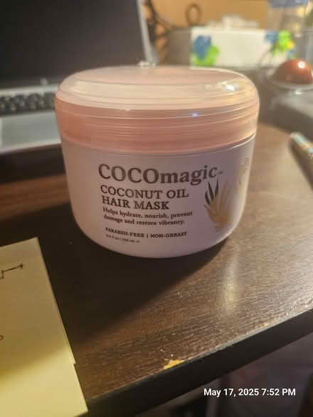 Photo of free Cocomagic coconut oil hair mask (Sacramento, Little Pocket) #1