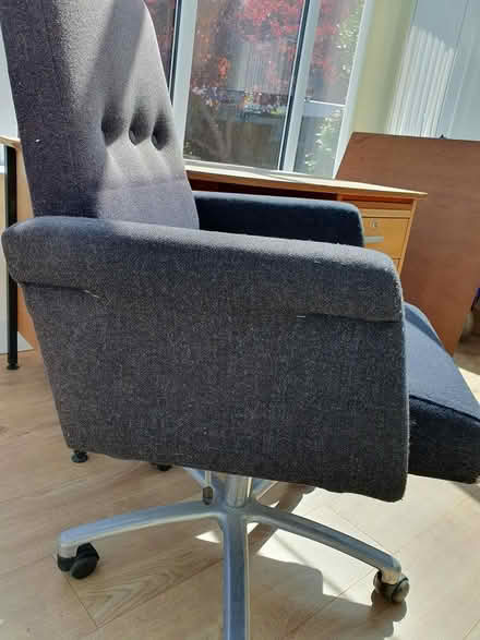 Photo of free Large black office chair (Carlton NG3) #1