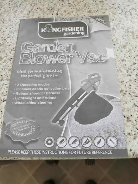 Photo of free Gdn Blower & Vac Ex Condition (Waterlooville PO7) #1
