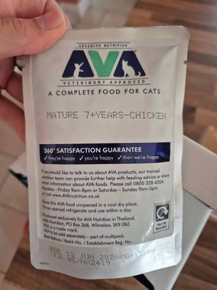 Photo of free Hypoallergenic food for cats (Woosehill RG41) #1