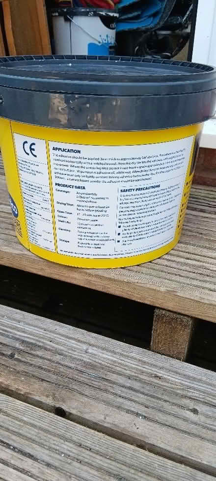 Photo of free Ceramic wall tile adhesive (Rakegate Estate WV10) #2