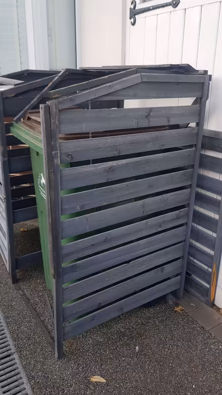 Photo of free Grey painted double wheelie bin store needs TLC (Cheylesmore CV3) #3