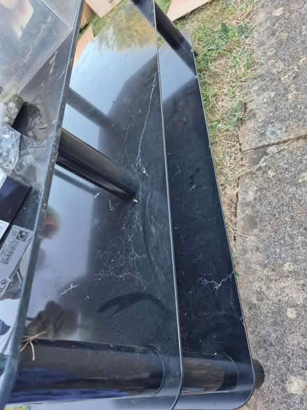 Photo of free Glass TV stand (Bretch Hill OX16) #2