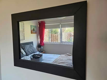 Photo of free Faux leather mirror (Woodley RG5) #1