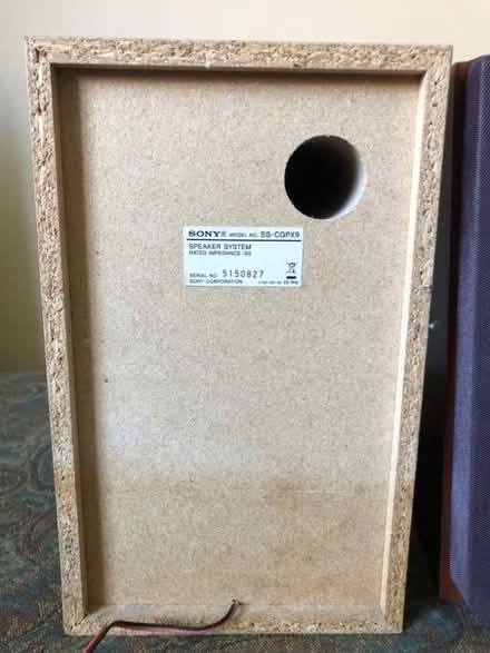Photo of free Pair of Sony speakers (Datchet SL3) #2