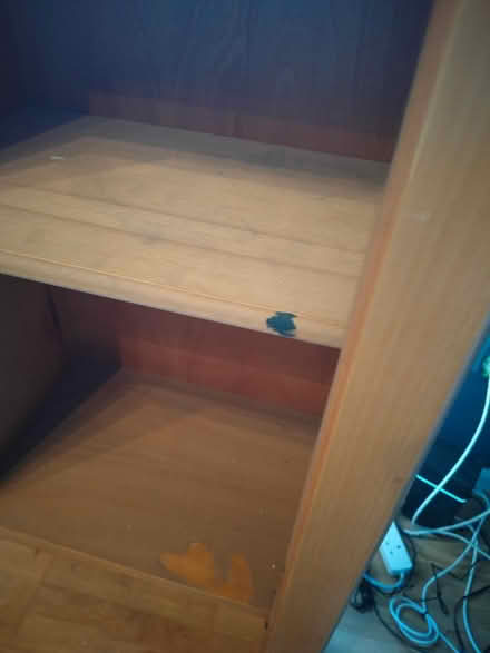 Photo of free Wooden shelf/desk unit (Dundrum) #3