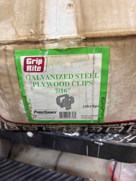 Photo of free Partial box of roofing H clips (Midtown) #1