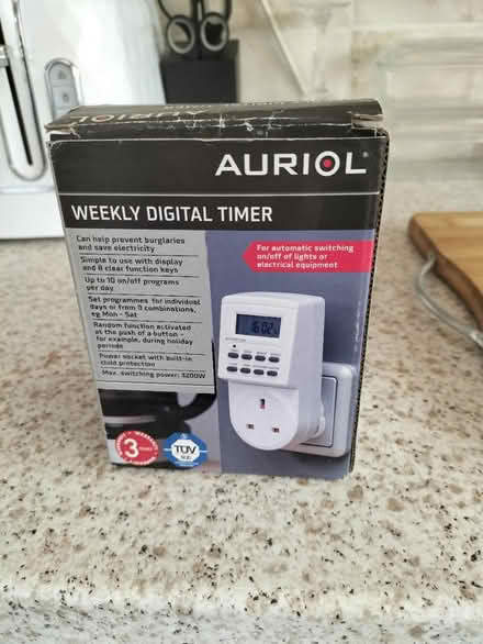 Photo of free Auriol Weekly Digital Timer (New) (Waterlooville PO7) #1