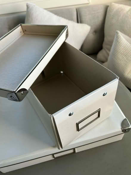 Photo of free Two document storage boxes (Little Silver) #2