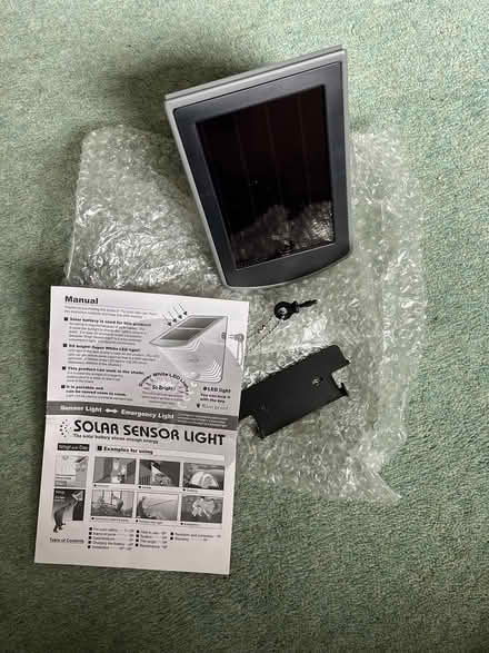 Photo of free Solar sensor light (Shefford) #1