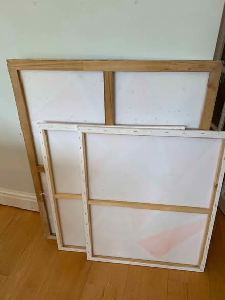 Photo of free 3 canvasses to be painted over (West Kirby) #2