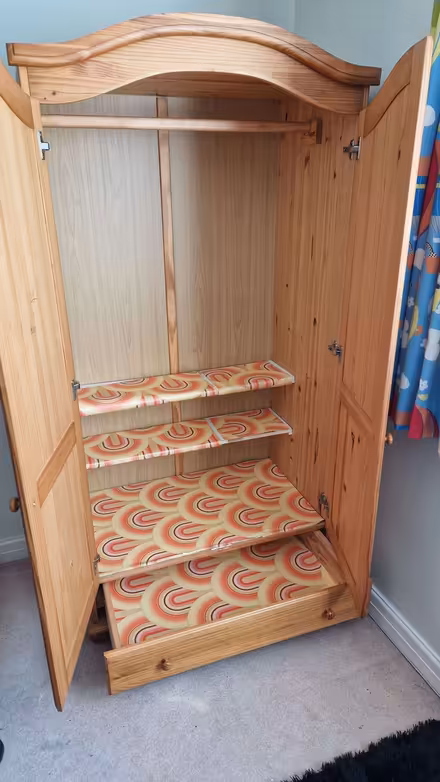 Photo of free Pine wardrobe (Glastonbury BA6) #4