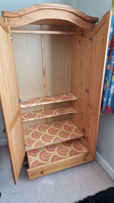 Photo of free Pine wardrobe (Glastonbury BA6) #4