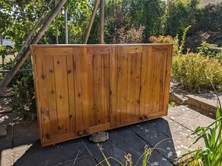 Photo of free Pine wall shelves (BA2) #1